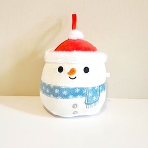 *4 for $20* Snowman Mini Squishmallow 4" Plush Ornament